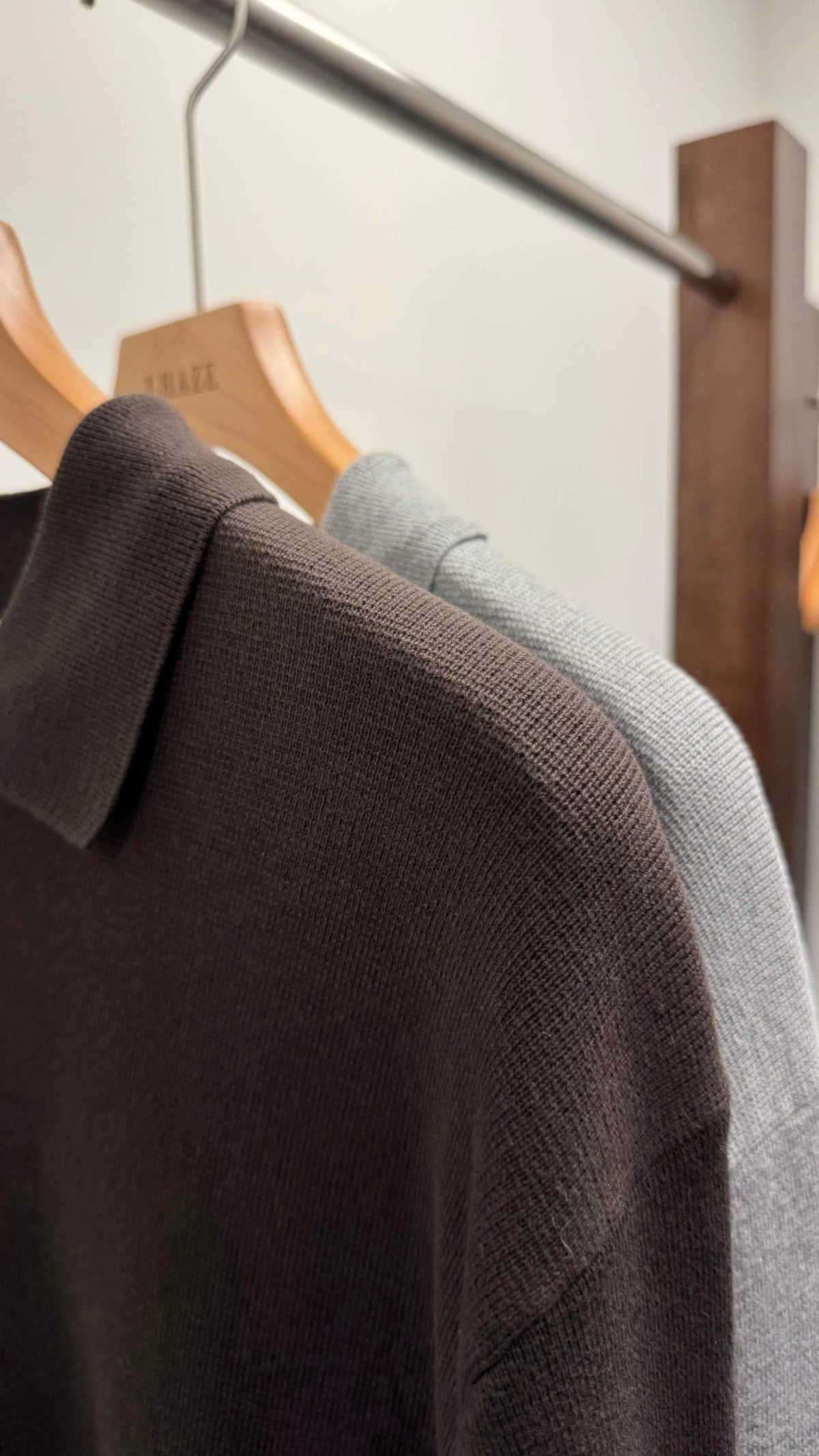 PRE-ORDER: Button-Up Polo Knit Cardigan