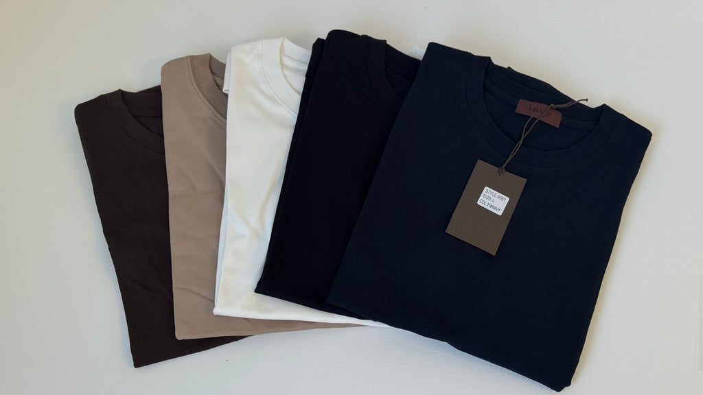 Essential Plain Short Sleeve T-Shirt