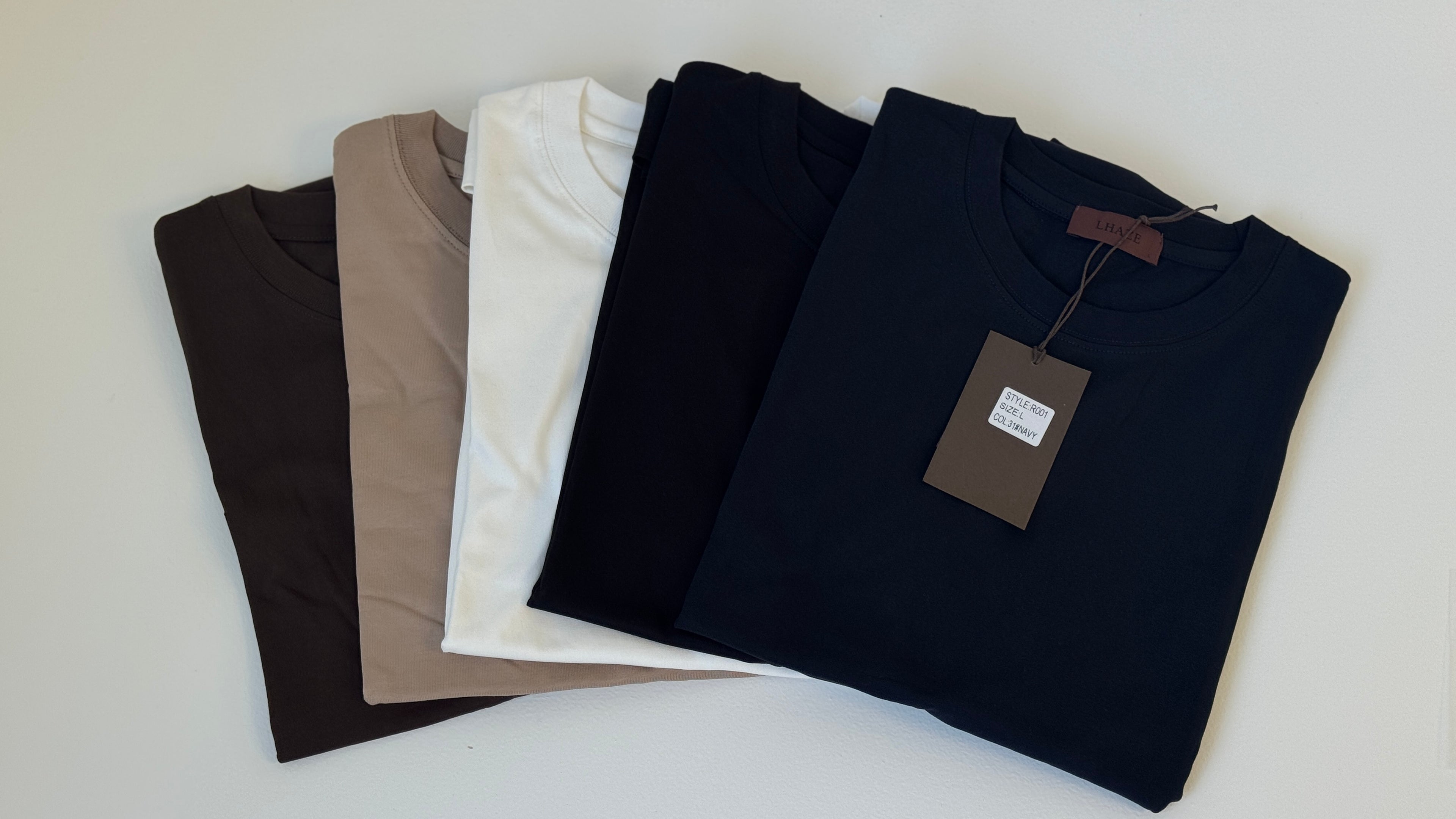 Essential Plain Short Sleeve T-Shirt