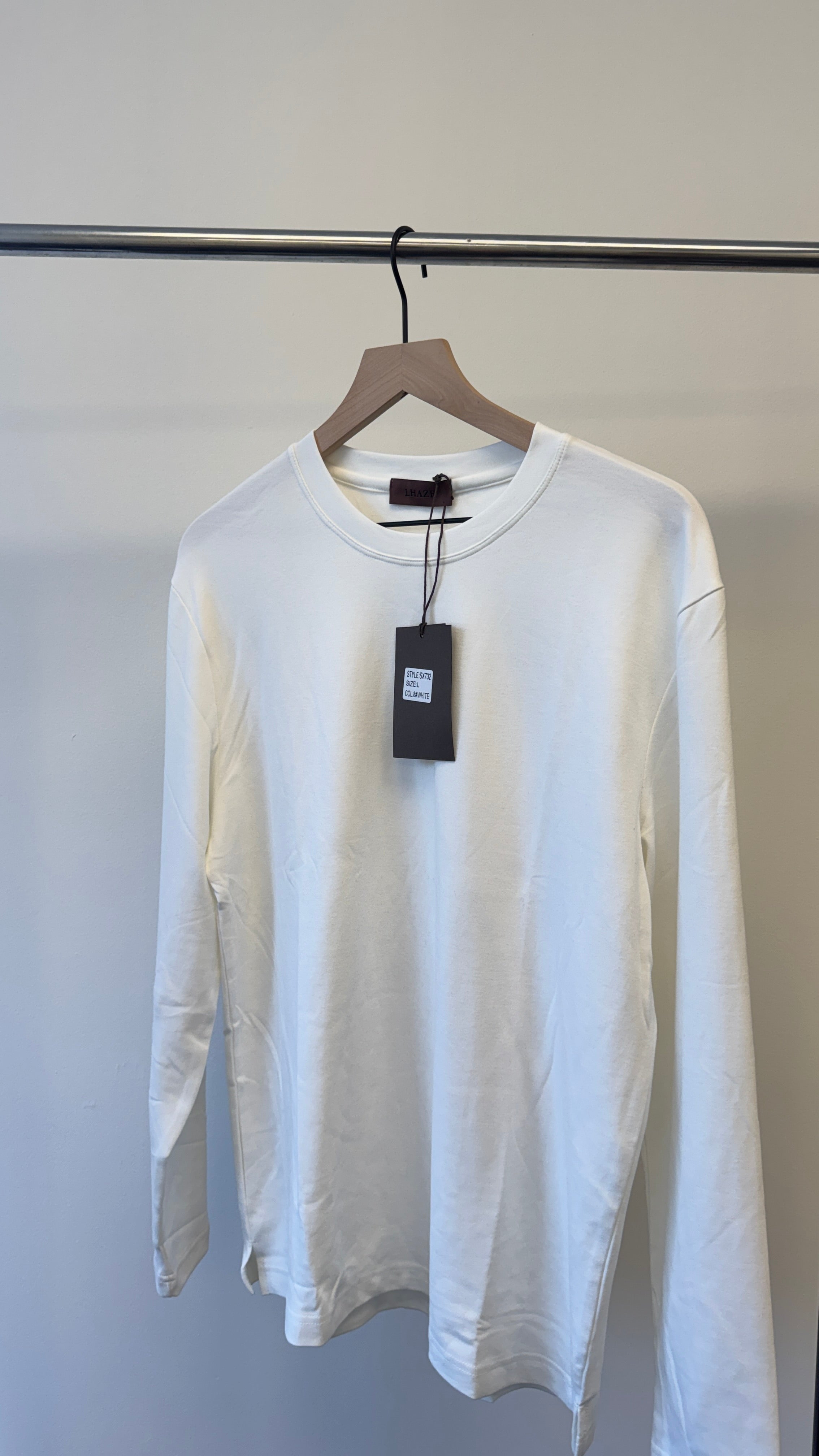 Essential Plain Long Sleeve T-Shirt