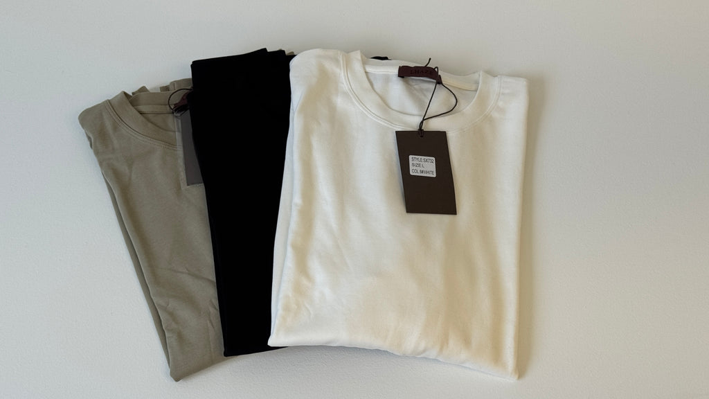 Essential Plain Long Sleeve T-Shirt