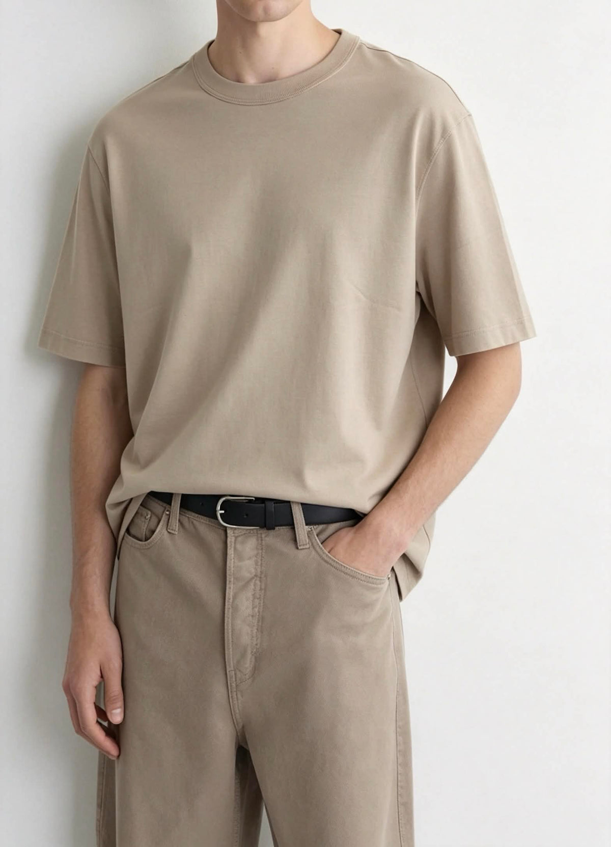 Essential Plain Short Sleeve T-Shirt