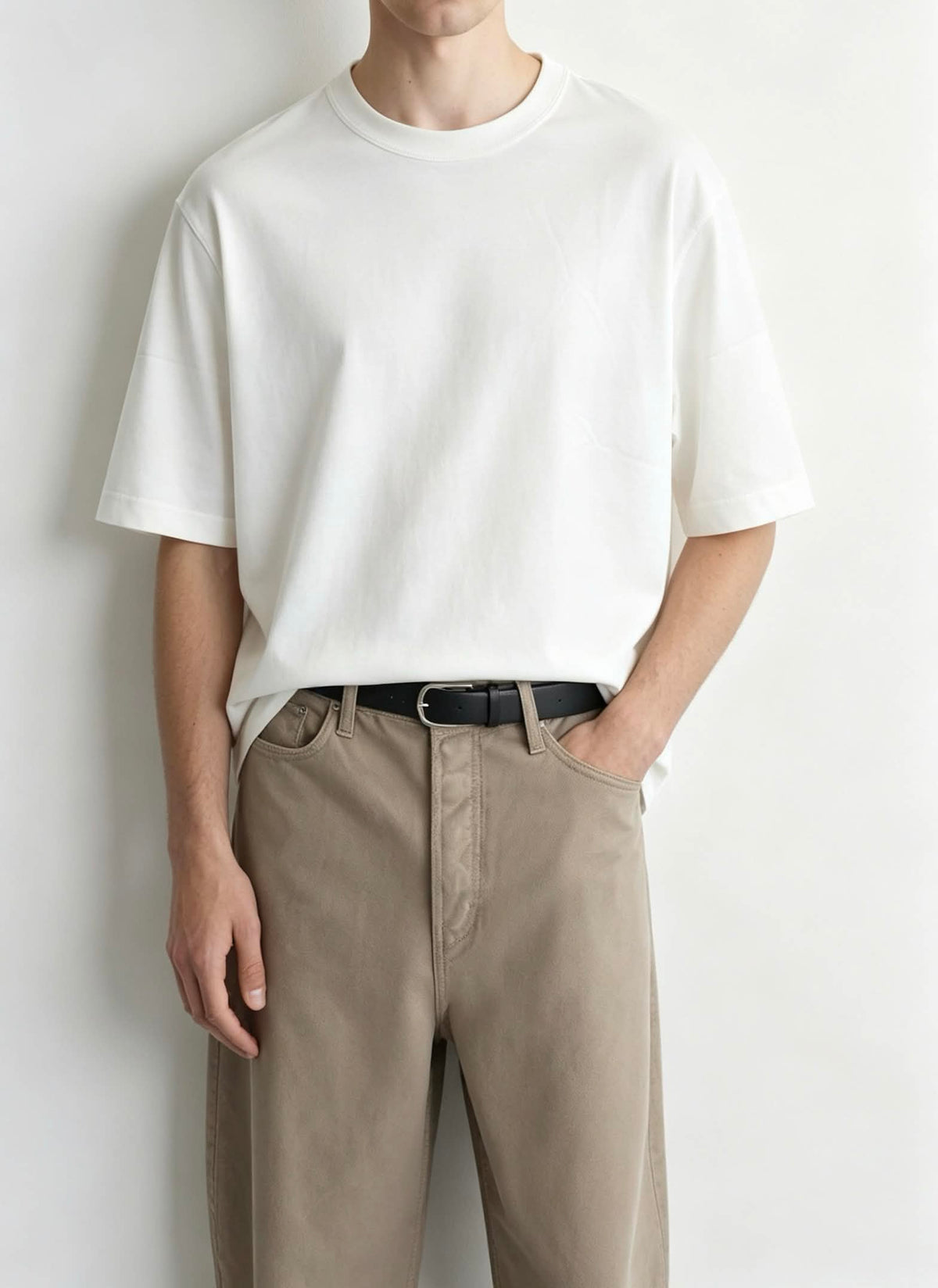 Essential Plain Short Sleeve T-Shirt